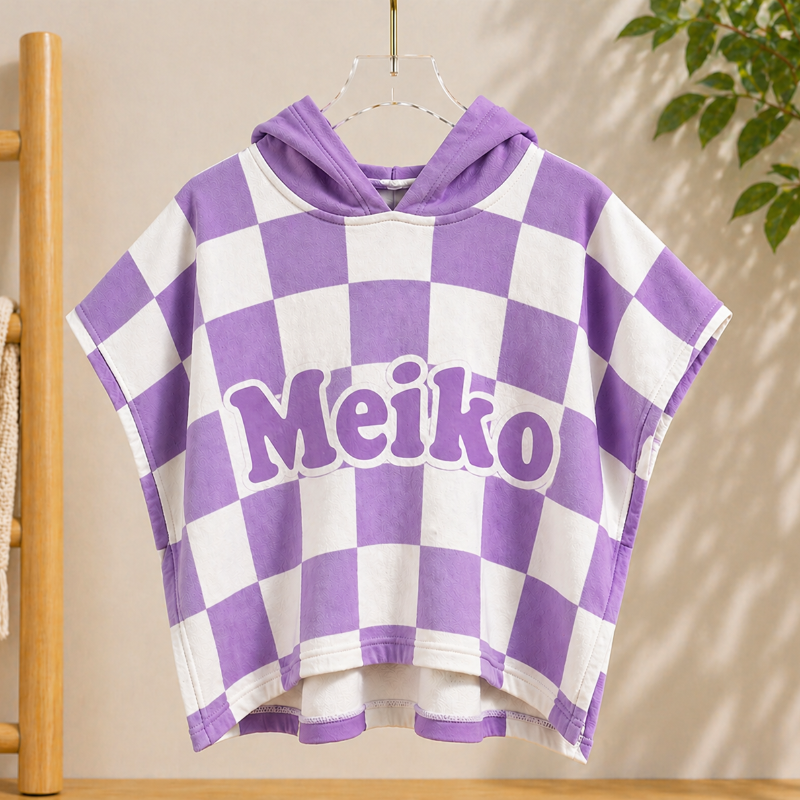 Personalized Hooded Towel – Soft & Unique – Personalized Children's Bathrobe