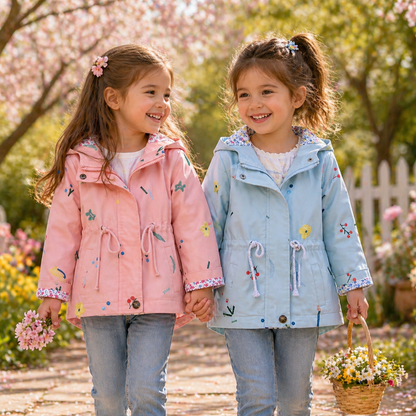 Girls Windbreaker Jacket – Light & Stylish – Kids Jacket