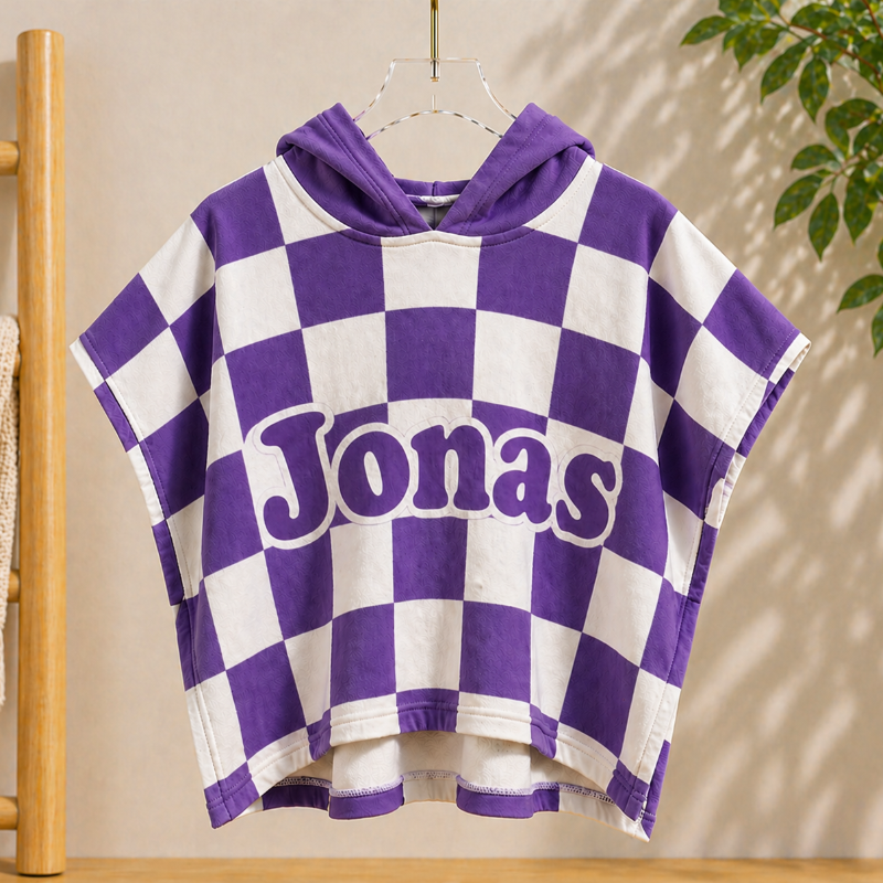 Personalized Hooded Towel – Soft & Unique – Personalized Children's Bathrobe