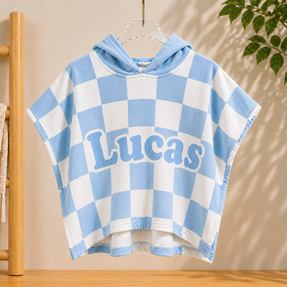 Personalized Hooded Towel – Soft & Unique – Personalized Children's Bathrobe