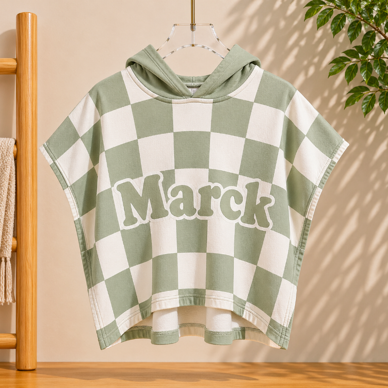 Personalized Hooded Towel – Soft & Unique – Personalized Children's Bathrobe