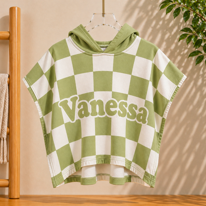Personalized Hooded Towel – Soft & Unique – Personalized Children's Bathrobe