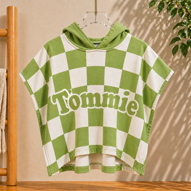 Personalized Hooded Towel – Soft & Unique – Personalized Children's Bathrobe