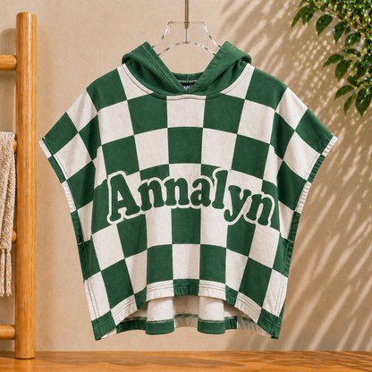 Personalized Hooded Towel – Soft & Unique – Personalized Children's Bathrobe