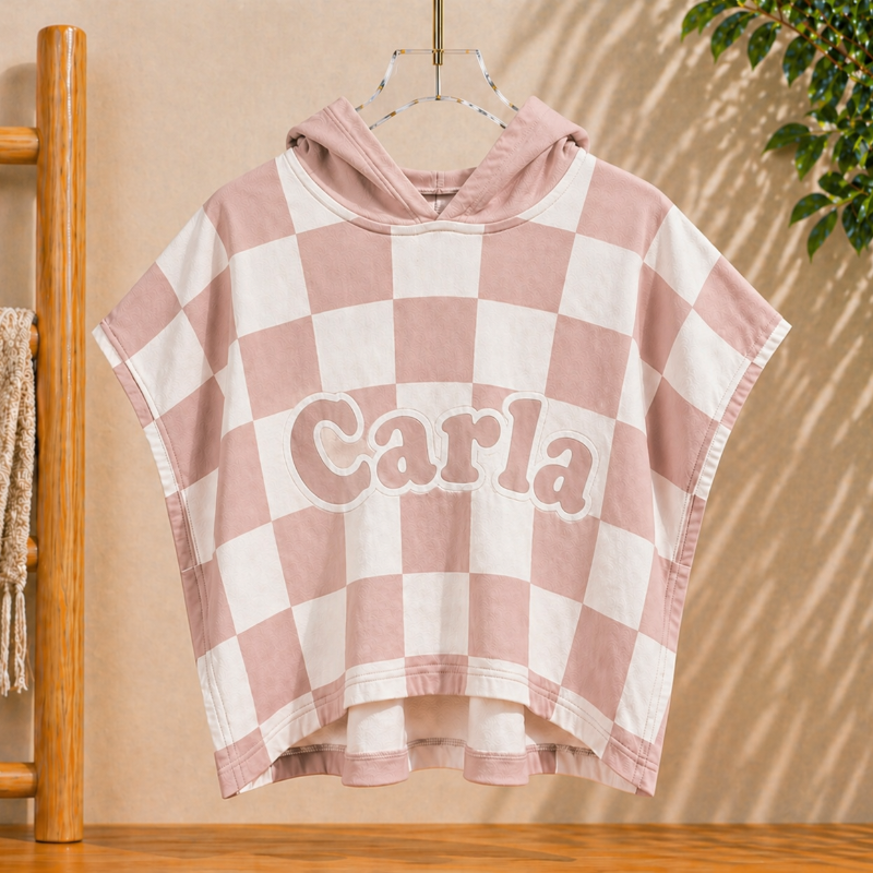 Personalized Hooded Towel – Soft & Unique – Personalized Children's Bathrobe