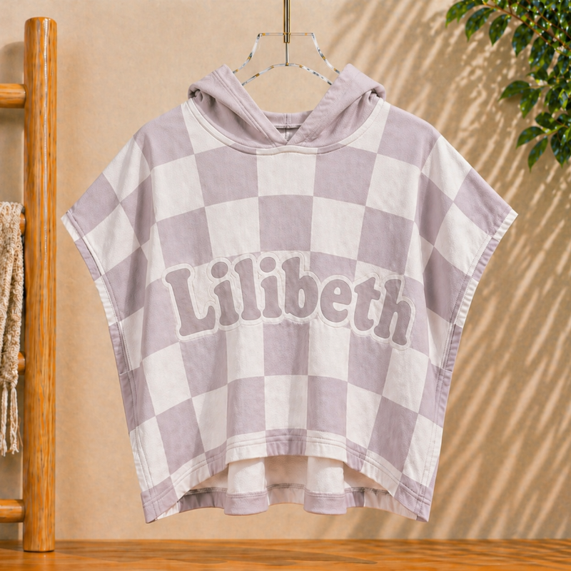 Personalized Hooded Towel – Soft & Unique – Personalized Children's Bathrobe