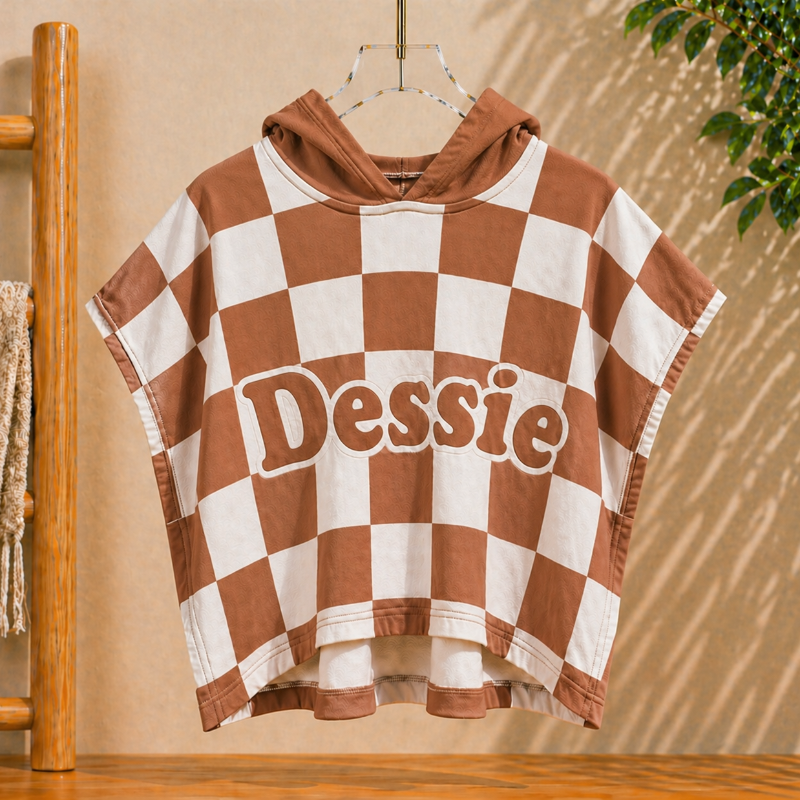 Personalized Hooded Towel – Soft & Unique – Personalized Children's Bathrobe