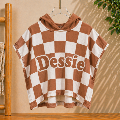 Personalized Hooded Towel – Soft & Unique – Personalized Children's Bathrobe
