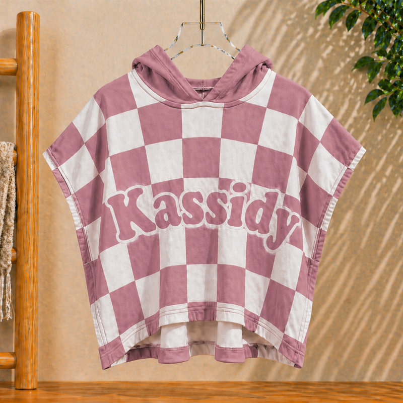 Personalized Hooded Towel – Soft & Unique – Personalized Children's Bathrobe