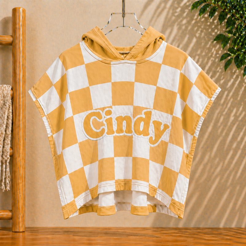 Personalized Hooded Towel – Soft & Unique – Personalized Children's Bathrobe