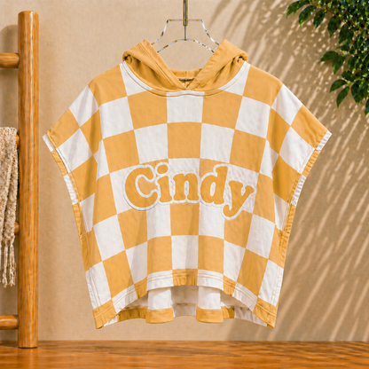 Personalized Hooded Towel – Soft & Unique – Personalized Children's Bathrobe