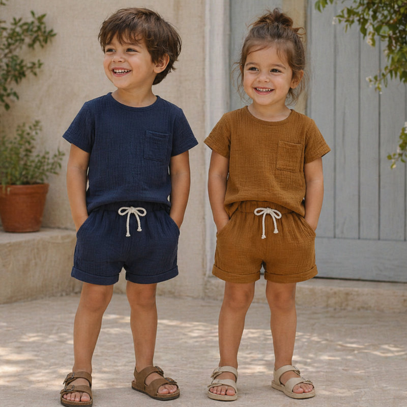 Baby Summer Outfit – Airy & Comfort – Clothing Set