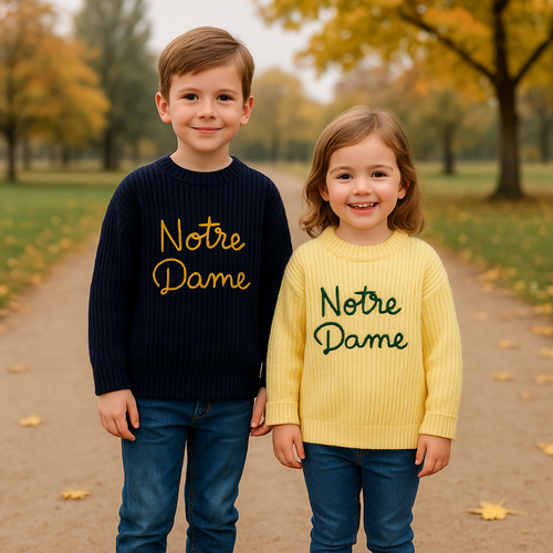 WarmWeave – Comfortable & Fun – 'Notre Dame' Sweater