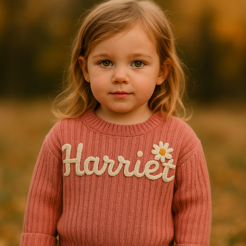 TinyStitch – Personalized Knitted Name Sweater for Babies & Children