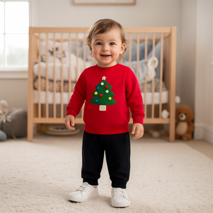 FrostyFit – Warm and Cozy – Red Christmas Sweater