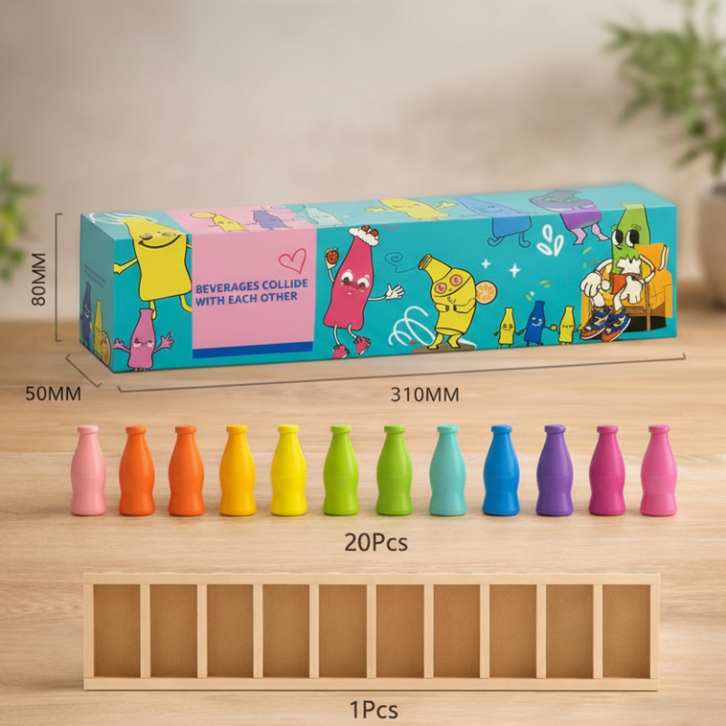 WoodenMatch – Slim & Playful – Montessori Color Game