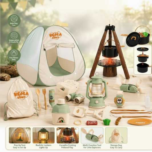 Kids Camping Set | Interactive Play | Outdoor Adventure Unisex Design