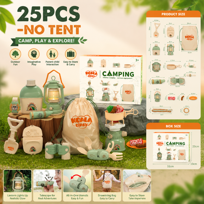Kids Camping Adventure – Adventurous & Interactive – Camping Set