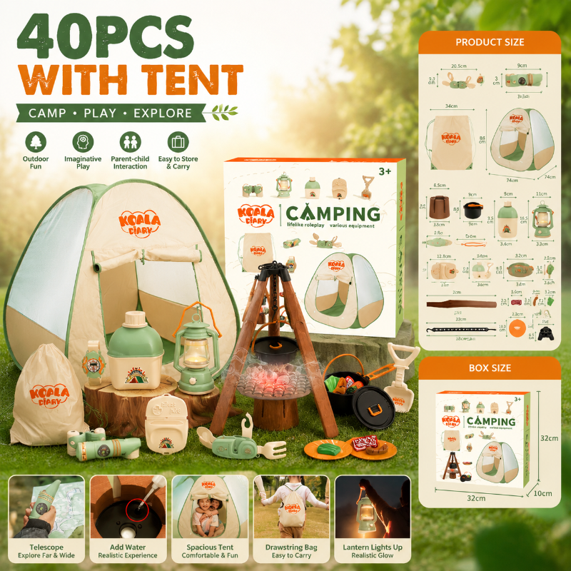 Kids Camping Adventure – Adventurous & Interactive – Camping Set
