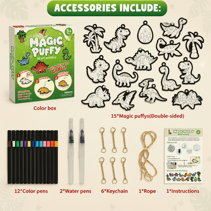 Magic Puff Paint – Creative & Interactive – Craft Set with Magical Foam Texture