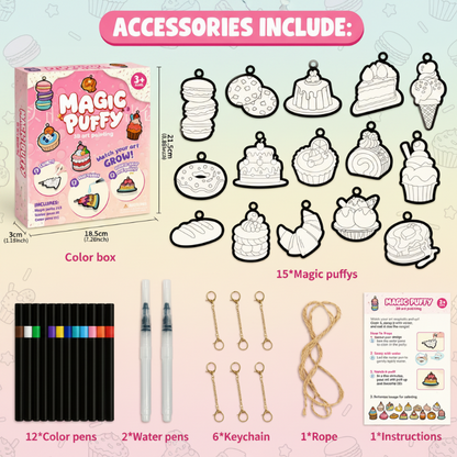 Magic Puff Paint – Creative & Interactive – Craft Set with Magical Foam Texture