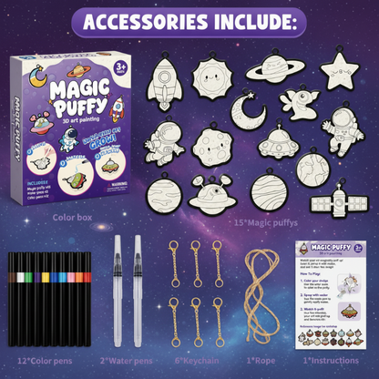 Magic Puff Paint – Creative & Interactive – Craft Set with Magical Foam Texture