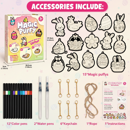 Magic Puff Paint – Creative & Interactive – Craft Set with Magical Foam Texture