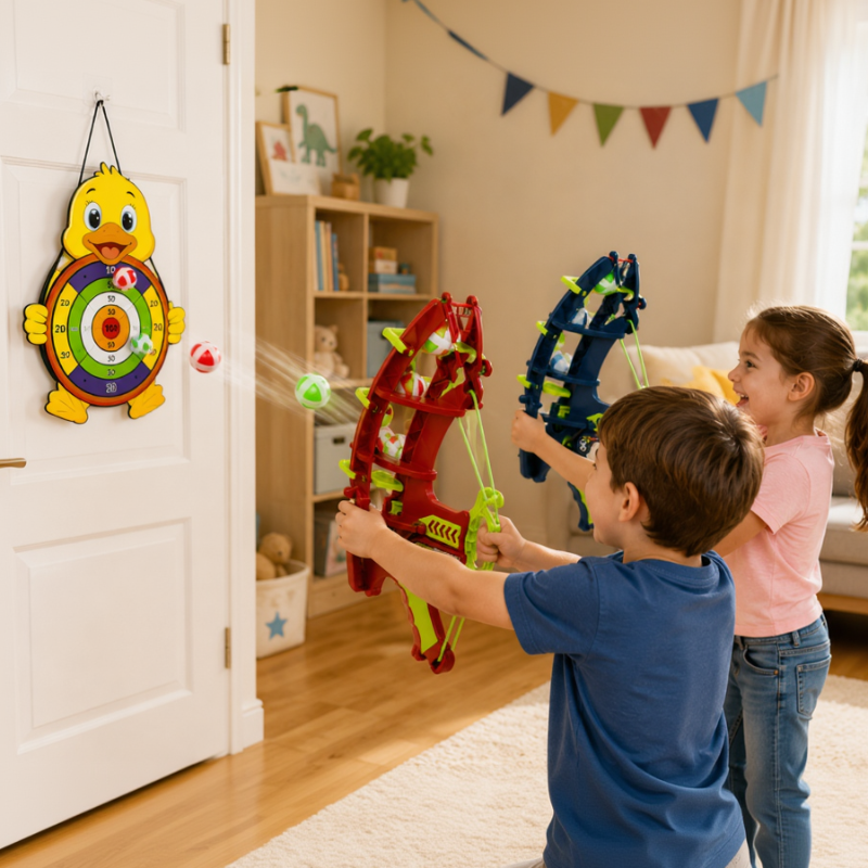 Sticky Ball Shooting Game – Active & Interactive – Dart Set