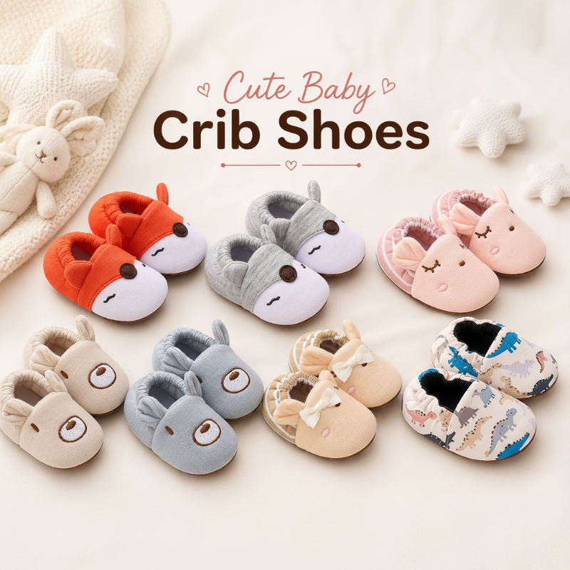 Cute Baby Crib Shoes – Cute & Comfort – Baby Slippers