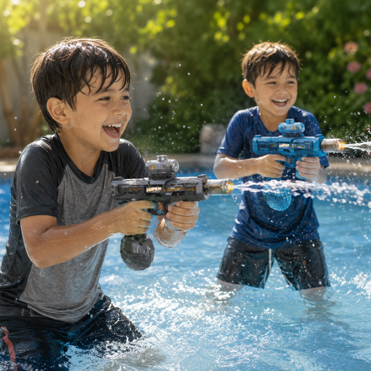 Kids Water Blaster | Automatic Trigger | Summer Play Unisex Design