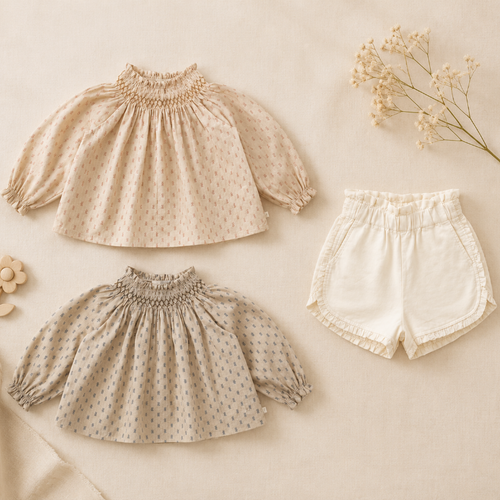 Cotton Shirt & Shorts – Breezy & Comfortable – Kids Clothing Summer Set