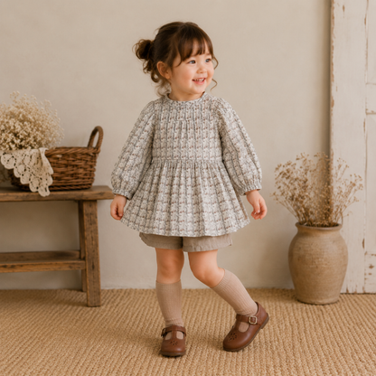 Cherry Shirt & Skirt – Cute & Airy – Kids Clothing Set