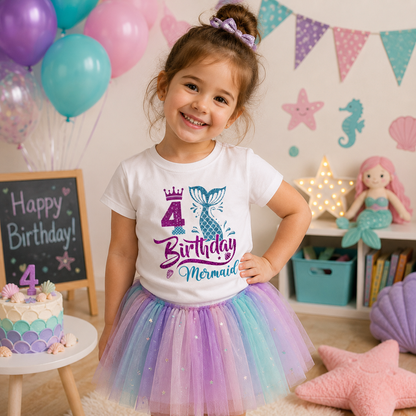 Birthday Graphic Tee – Cute & Breezy – Birthday Kids T-shirt