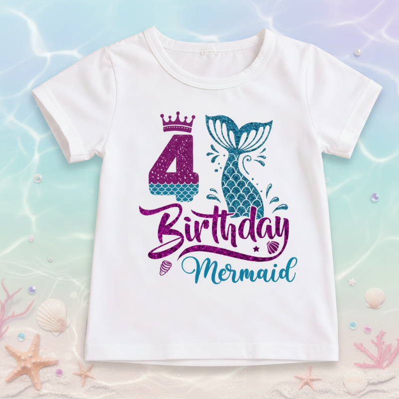 Birthday Graphic Tee – Cute & Breezy – Birthday Kids T-shirt