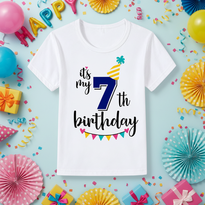 Birthday Graphic Tee – Cute & Breezy – Birthday Kids T-shirt