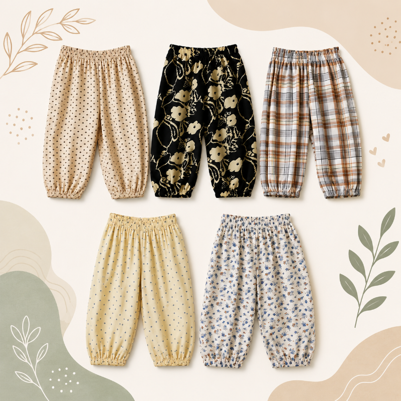 Harem Pants – Airy & Comfortable – Loose Kids' Pants