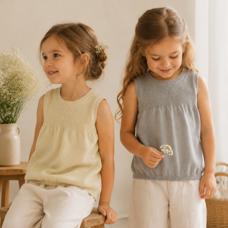 Knitwear Set – Elegant & Comfy – Soft Knit Vest