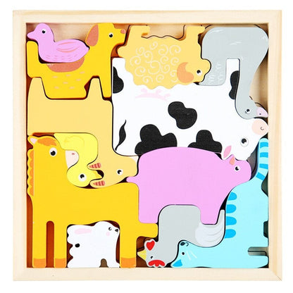 Woods™ - Which shapes fit in the list? - Shapes puzzle (2+1 FREE)