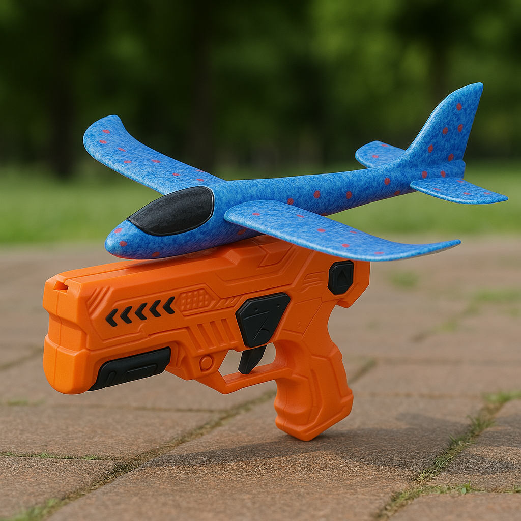 Foam Plane Launcher™ – Fly It Away – Airplane Shooter