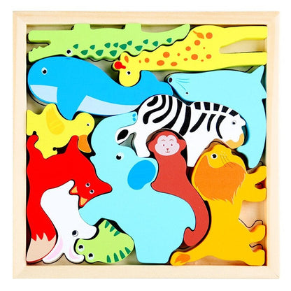 Woods™ - Which shapes fit in the list? - Shapes puzzle (2+1 FREE)