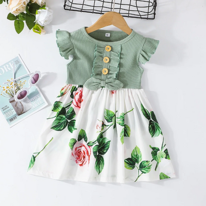 Garden Dress – Summer & Fresh – Girls Floral Dress