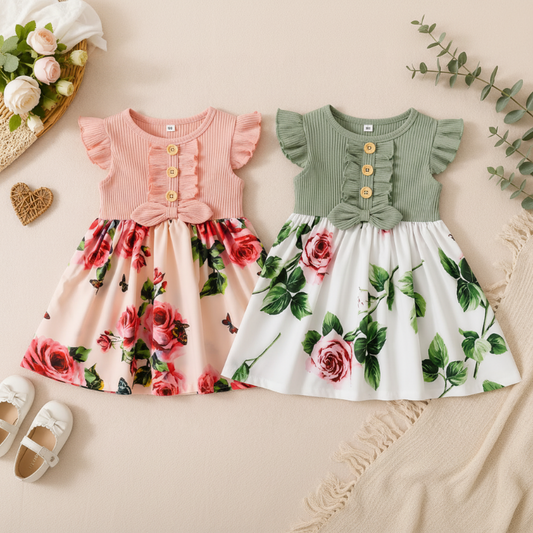 Garden Dress – Summer & Fresh – Girls Floral Dress