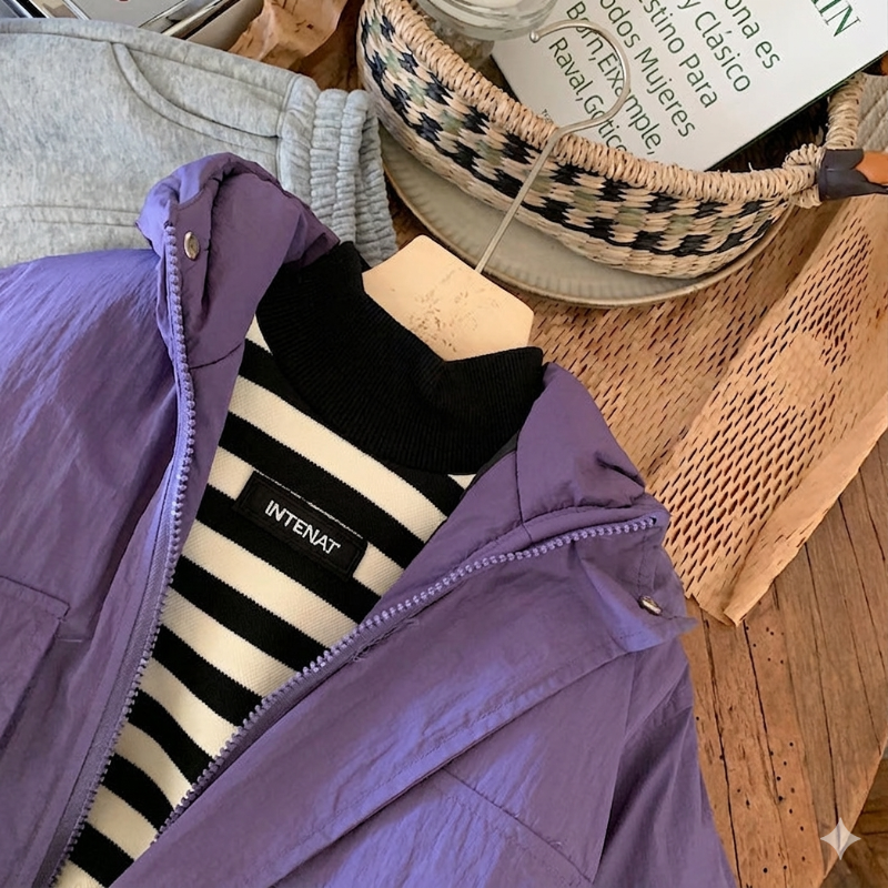 LiloWear – Windproof & Water-Repellent – Children's Wind Jacket with Hood