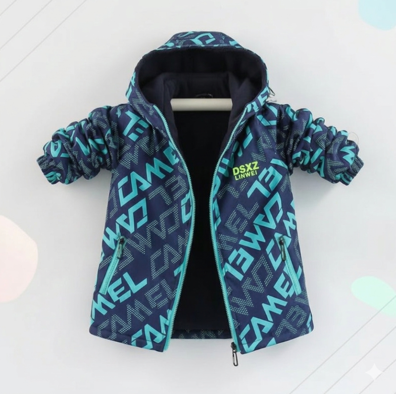 Reversible Kids Jacket – Waterproof & Windproof – Lightweight Jacket