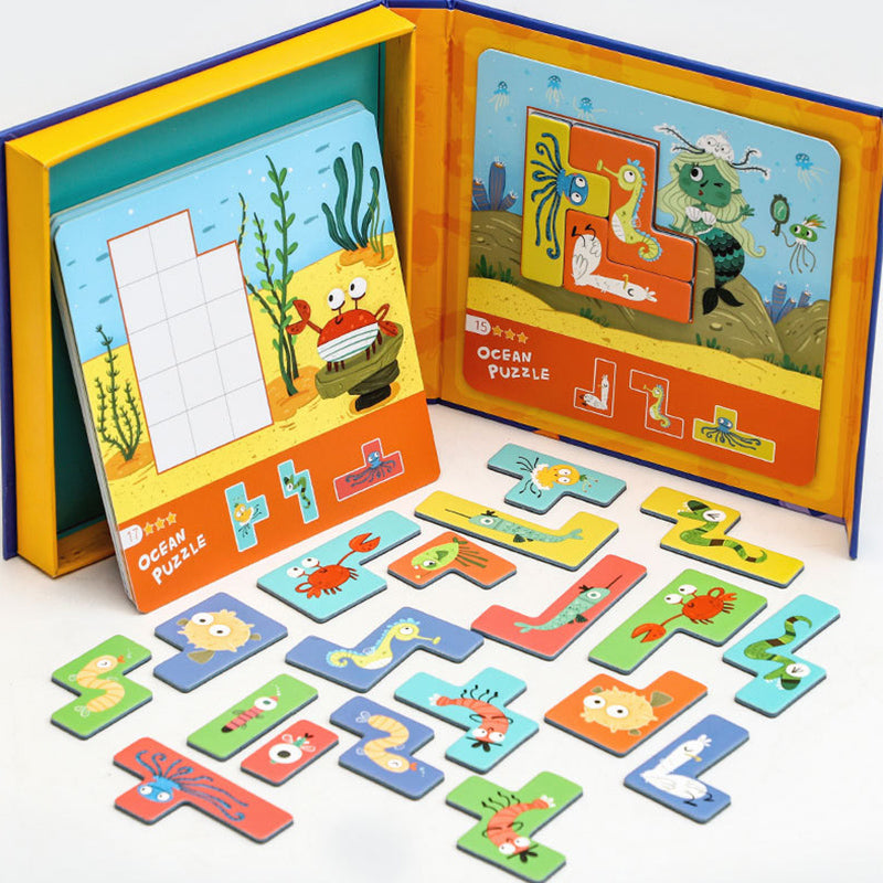 OceanPuzzle™ - Discover all the friends in the ocean! - Ocean animals puzzle