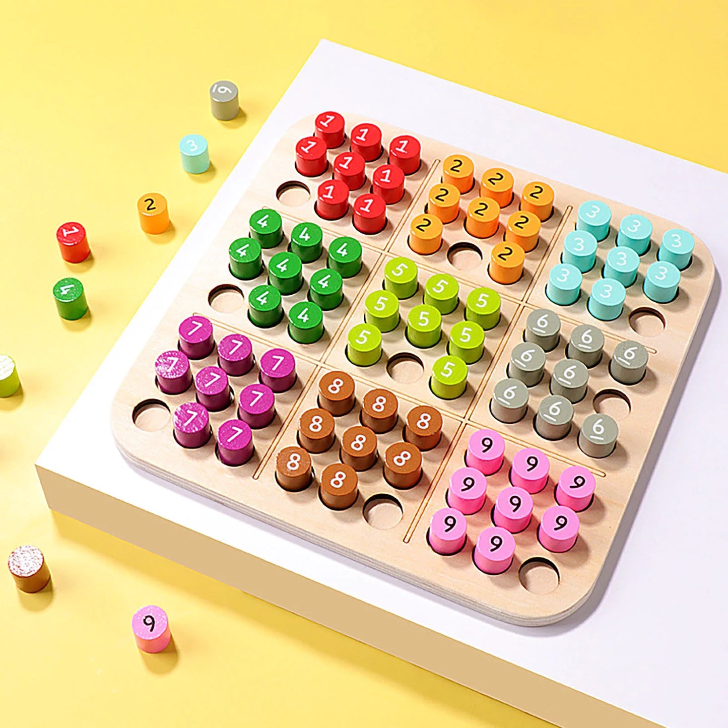 Woods™ - Hours of Playful Fun! - Wooden 3D Sudoku