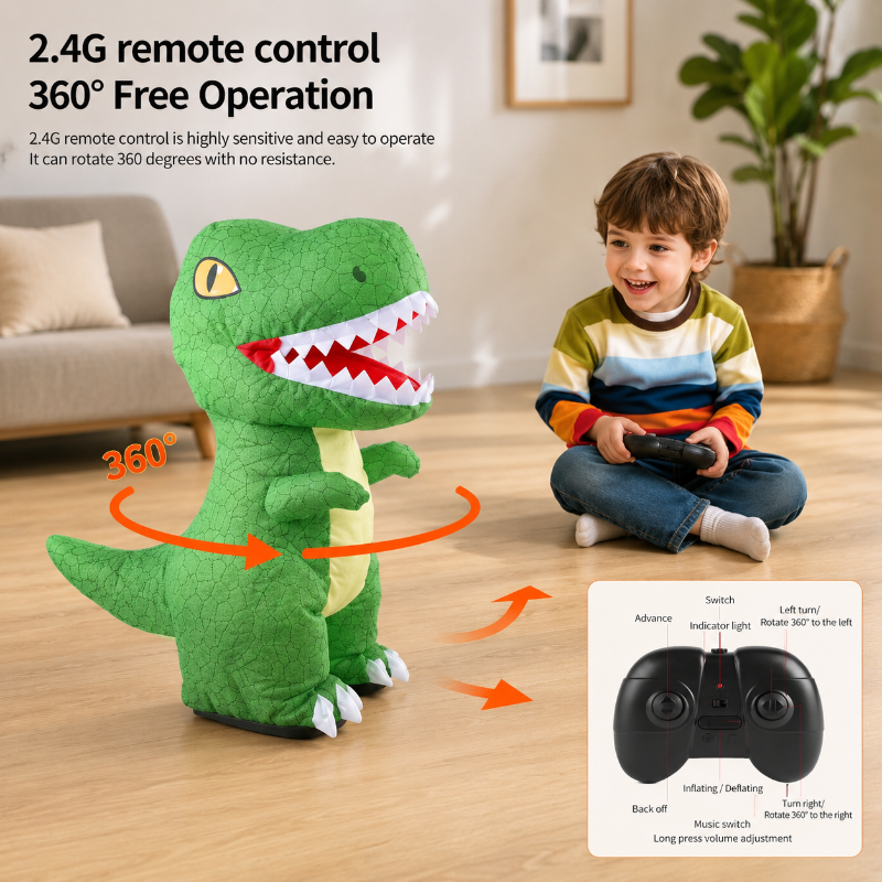 Inflatable Tyrannosaurus Rex – Active & Educational – Inflatable RC Dino