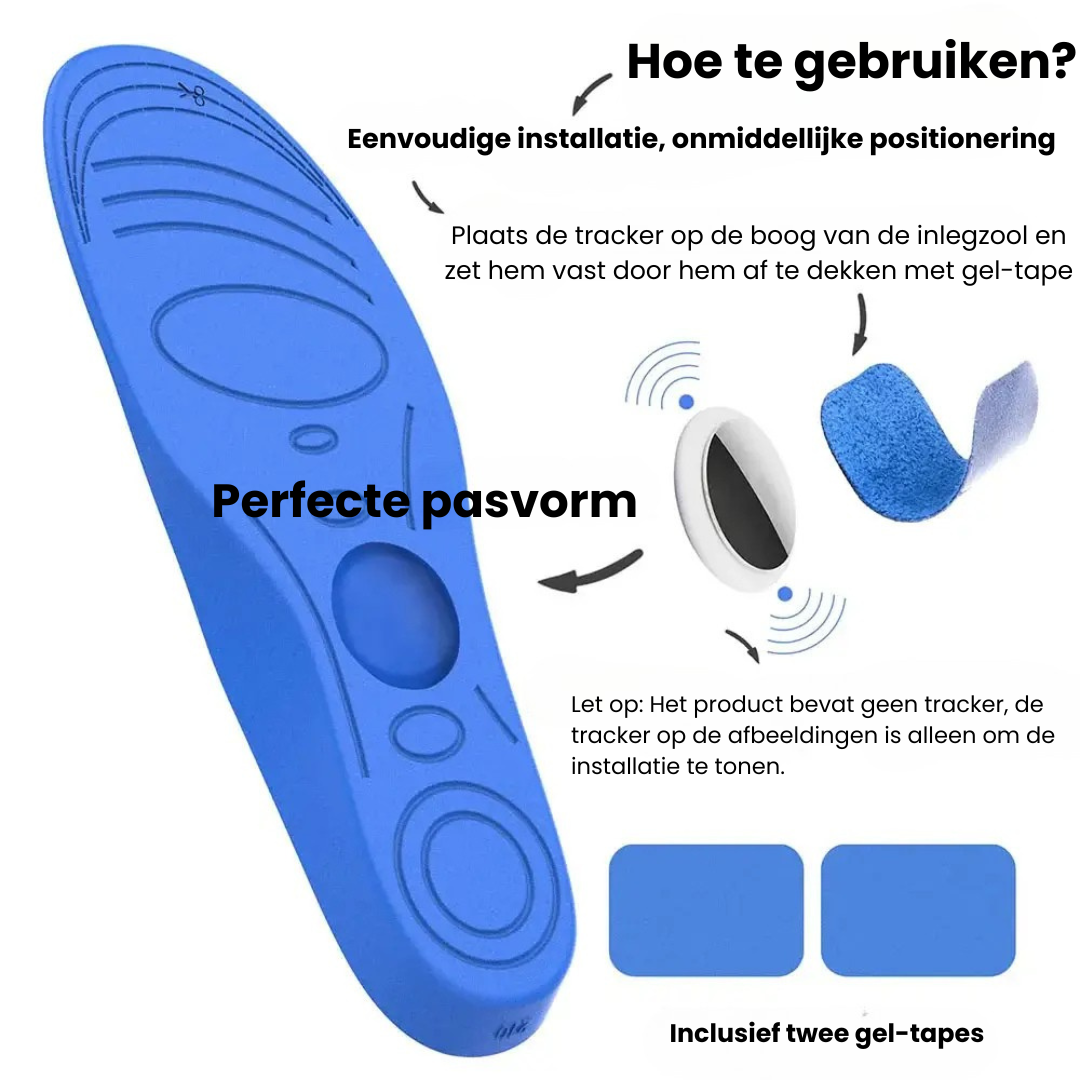 SafeSteps – Peace of Mind on the Go – Airtag Insole