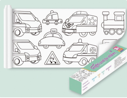 ColoringPaper™ - Unleash your little one's creativity! - XXL Coloring Page