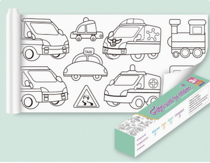 ColoringPaper™ - Unleash your little one's creativity! - XXL Coloring Page